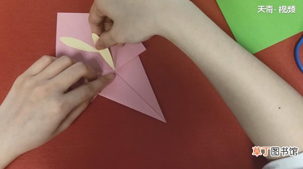 马蹄莲折法