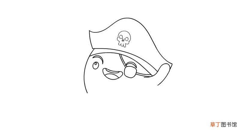 恐怖幽灵鬼怪简笔画