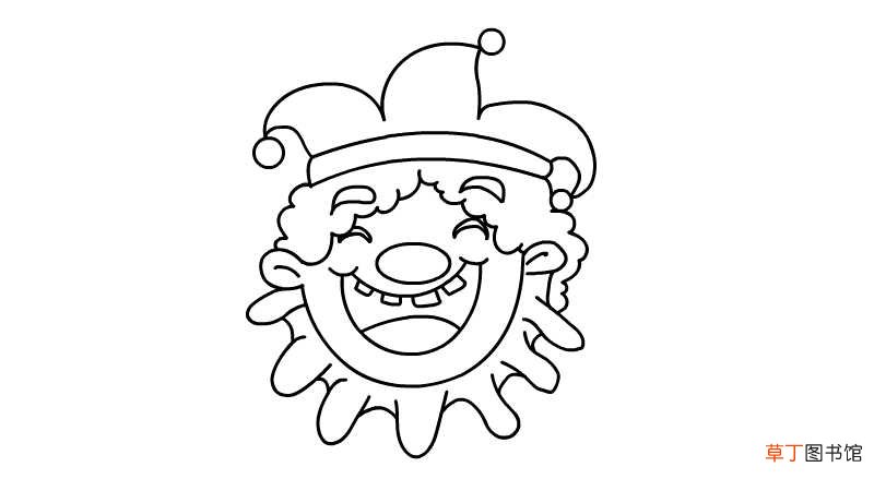 愚人节简笔画步骤内容 愚人节简笔画步骤
