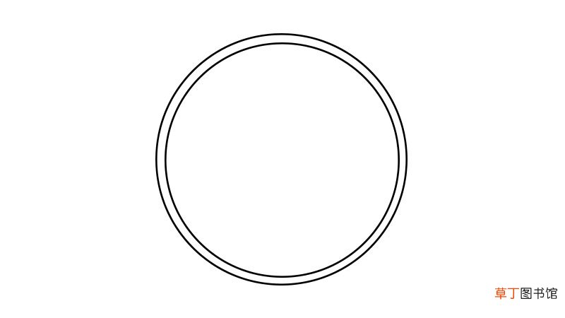 盘子简笔画步骤盘子简笔画画法
