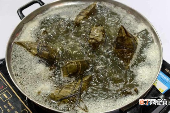 粽子带着真空包装袋一起煮可以吗