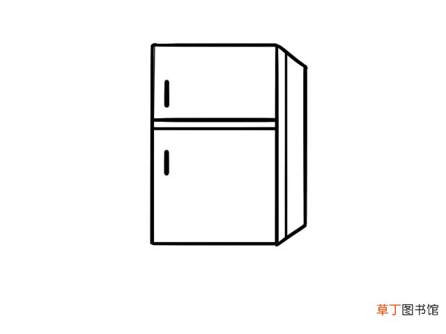 冰箱简笔画 冰箱怎么画