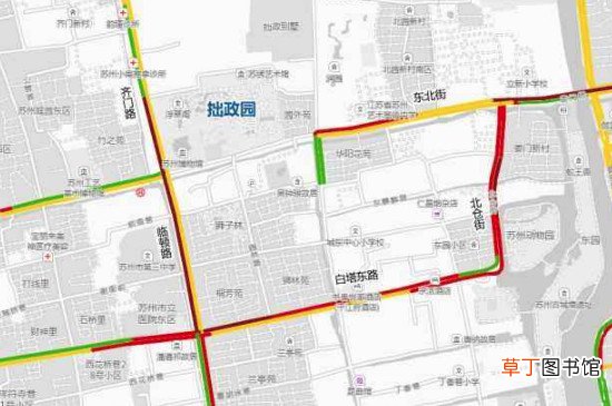 高德地图颜色分别代表什么