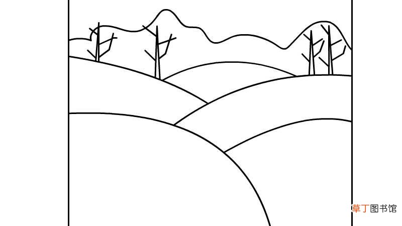 田园画简笔画步骤田园画简笔画画法
