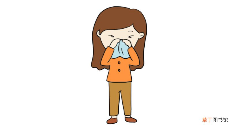 预防感冒简笔画怎么画