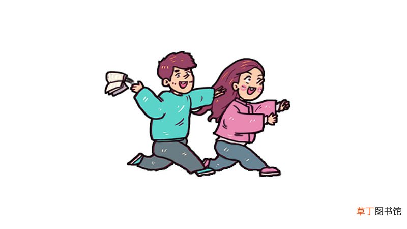 学生玩耍简笔画怎么画学生玩耍简笔画画法