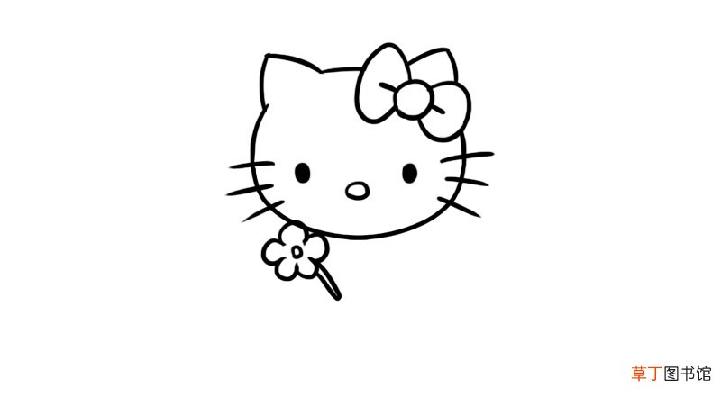 凯蒂猫简笔画
