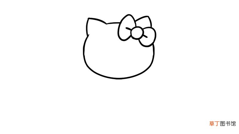 凯蒂猫简笔画