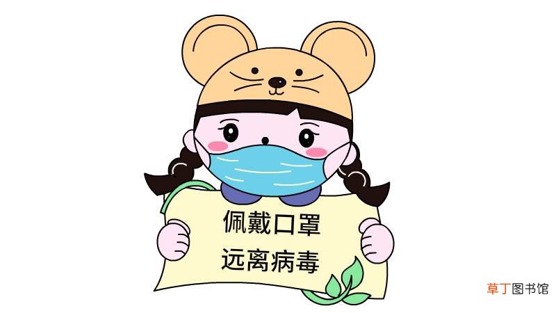 抗击疫情宣传简笔画 抗击疫情宣传简笔画的画法