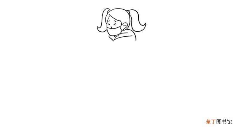 小孩戴口罩简笔画 小孩戴口罩简笔画怎么画