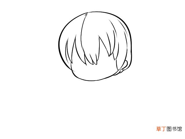 轰焦冻简笔画 轰焦冻的画法步骤