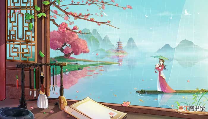 千里莺啼绿映红水村山郭酒旗风描绘了怎样的画面 千里莺啼绿映红水村山郭酒旗风赏析