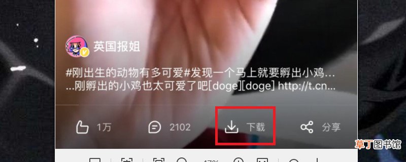 微博上的视频怎样保存到手机里