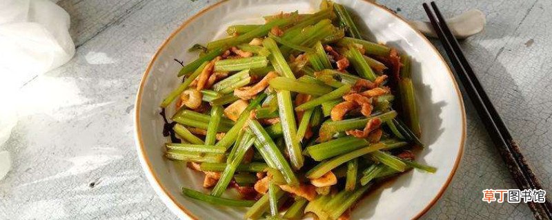 芹菜炒肉芹菜要焯水吗