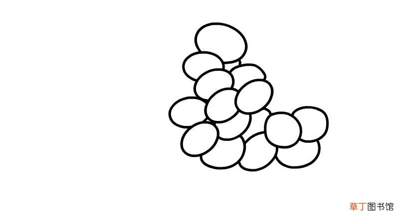 提子简笔画 提子简笔画的画法