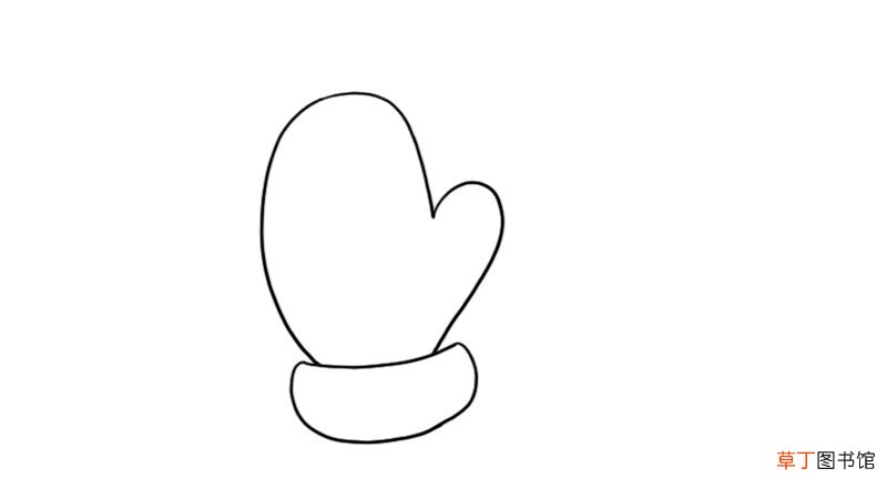 手套简笔画