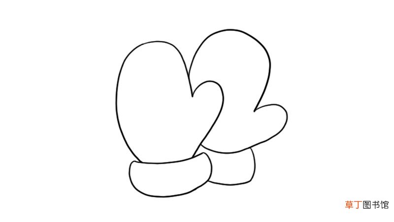 手套简笔画