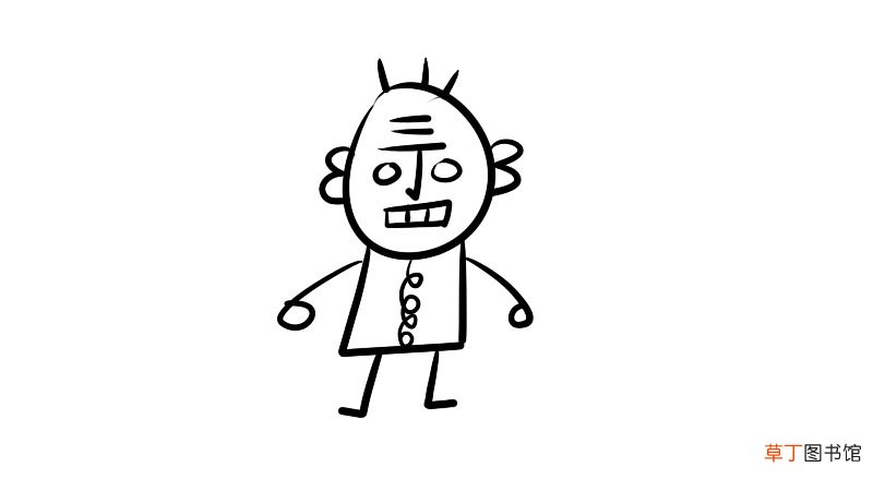 丁老头简笔画