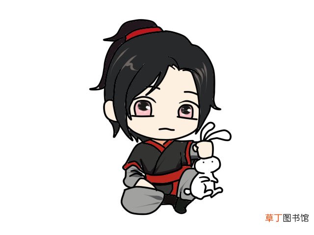 魏无羡简笔画 魏无羡怎么画