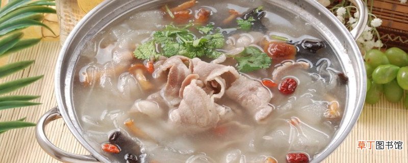 羊肉汤白色是什么原因