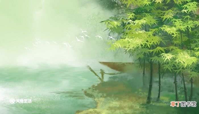 春江晚景描绘了什么景象 惠崇春江晚景描绘了什么景象