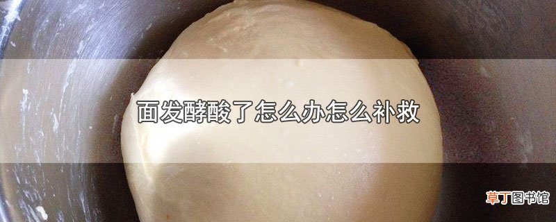 面发酵酸了怎么办怎么补救