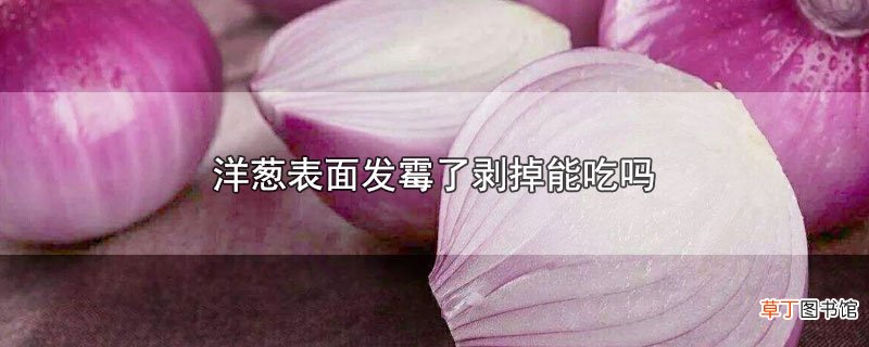 洋葱表面发霉了剥掉能吃吗