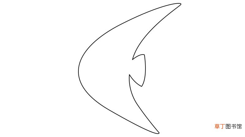 三角鱼简笔画 三角鱼的画法