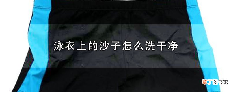 泳衣上的沙子怎么洗干净