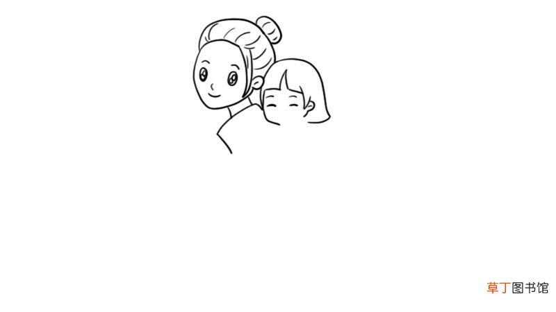 母亲节简笔画该怎么画母亲节简笔画画法