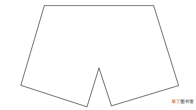 短裤简笔画 短裤的画法