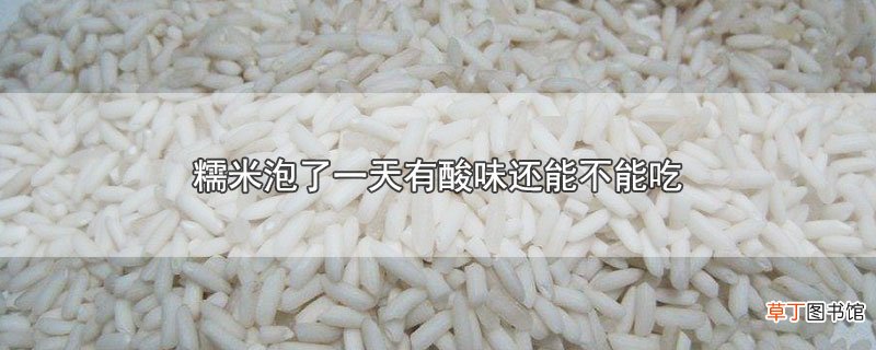 糯米泡了一天有酸味还能不能吃