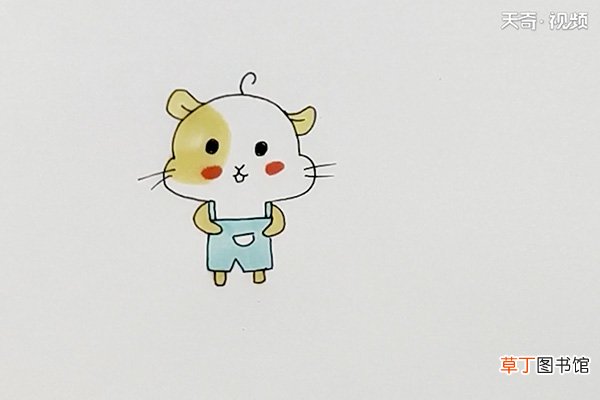 仓鼠弟弟简笔画