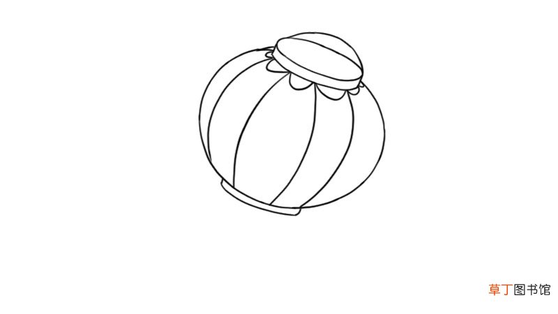 新春灯笼简笔画