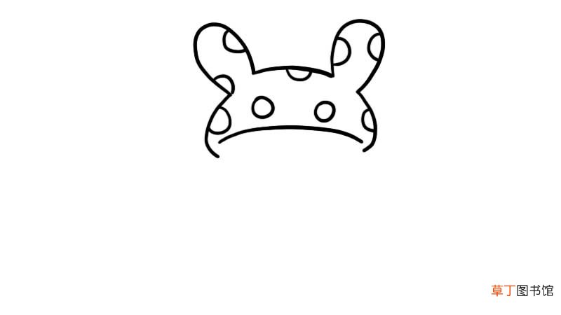 戴帽子的小可爱简笔画