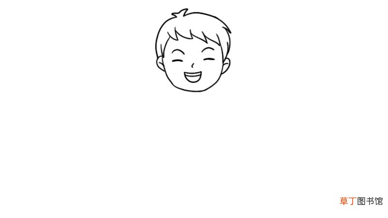 自画像简笔画男生如何画 自画像简笔画男生怎样画