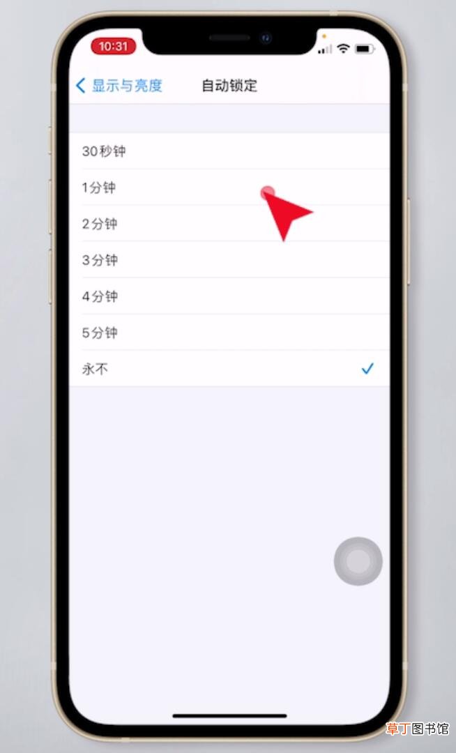 苹果手机不自动锁屏怎么回事