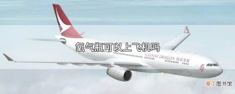 氧气瓶可以上飞机吗