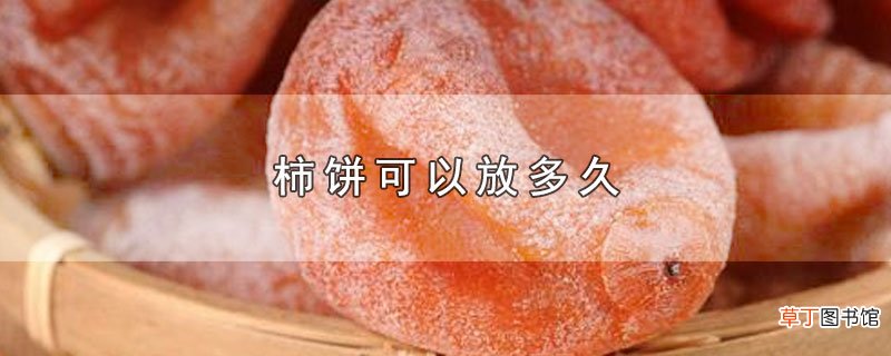 柿饼可以放多久