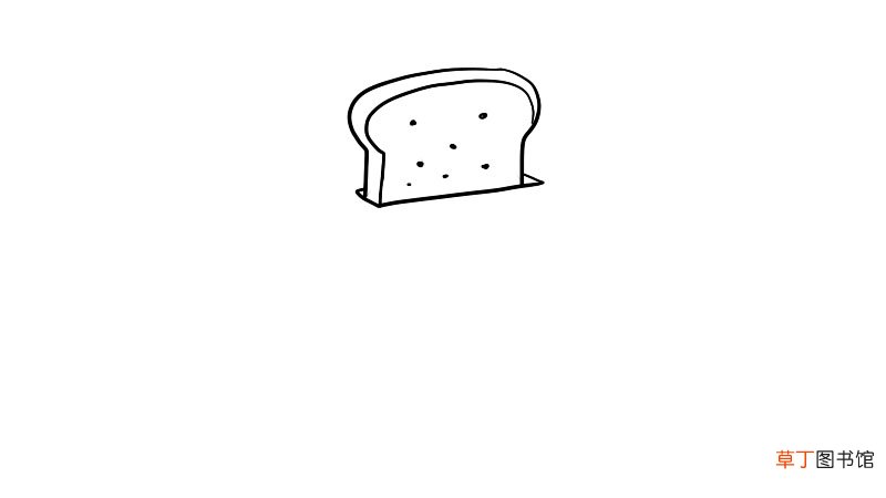 烤面包机简笔画教程