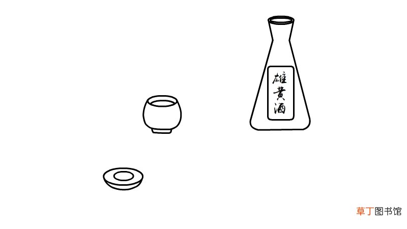 端午节食物简笔画怎么画端午节食物简笔画画法