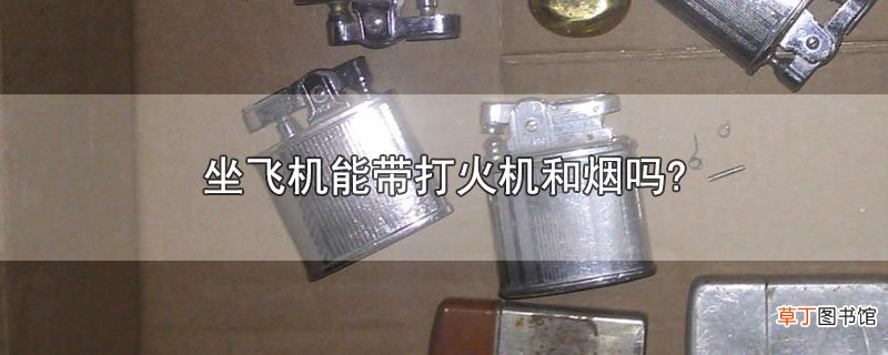 坐飞机能带打火机和烟吗?