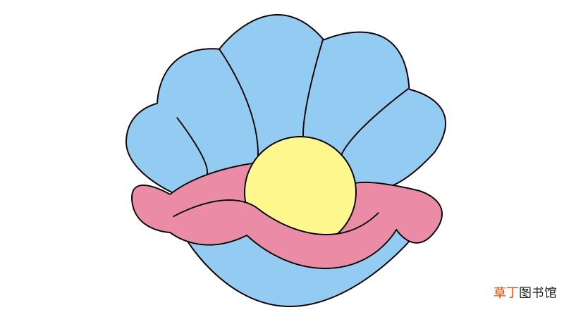 贝壳简笔画画法贝壳简笔画怎么画
