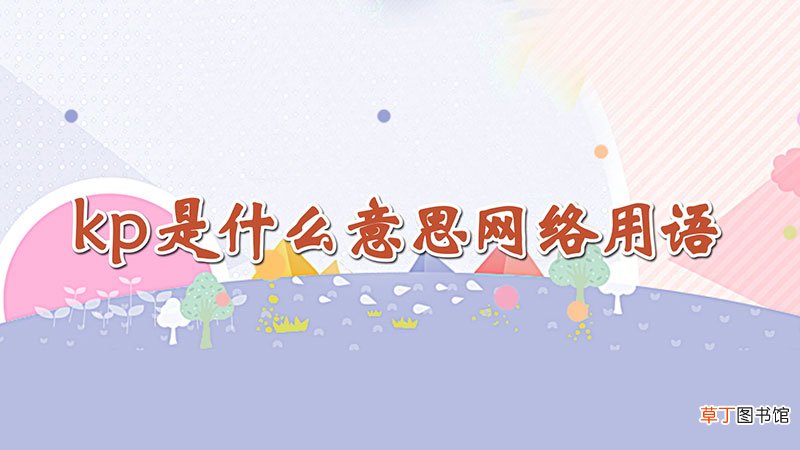 kp是什么意思网络用语