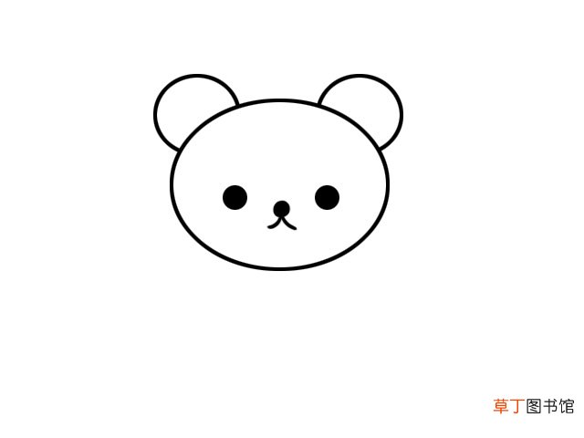 轻松熊简笔画 轻松熊简笔画画法
