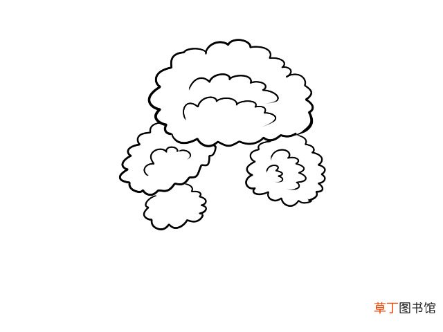 树简笔画 树的画法步骤