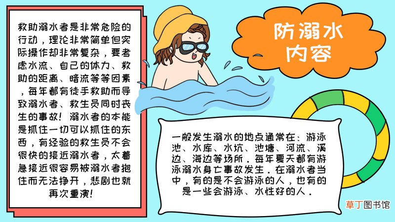 防溺水内容手抄报防溺水内容手抄报步骤