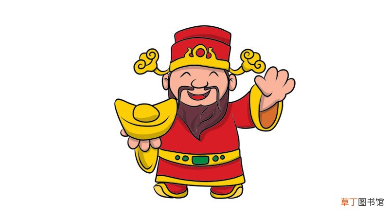 恭喜发财简笔怎么画怎么画恭喜发财简笔