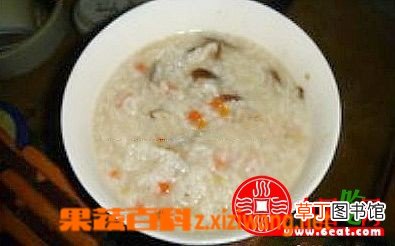 蘑菇粥的做法