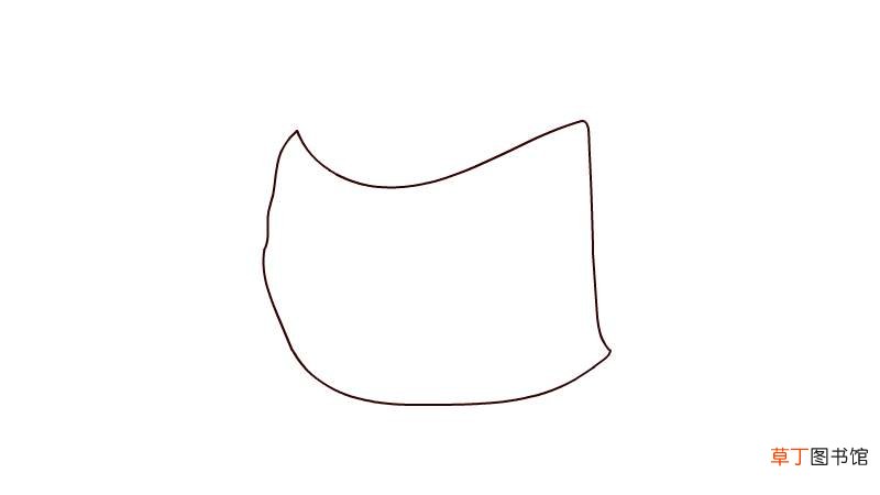 口罩简笔画怎么画